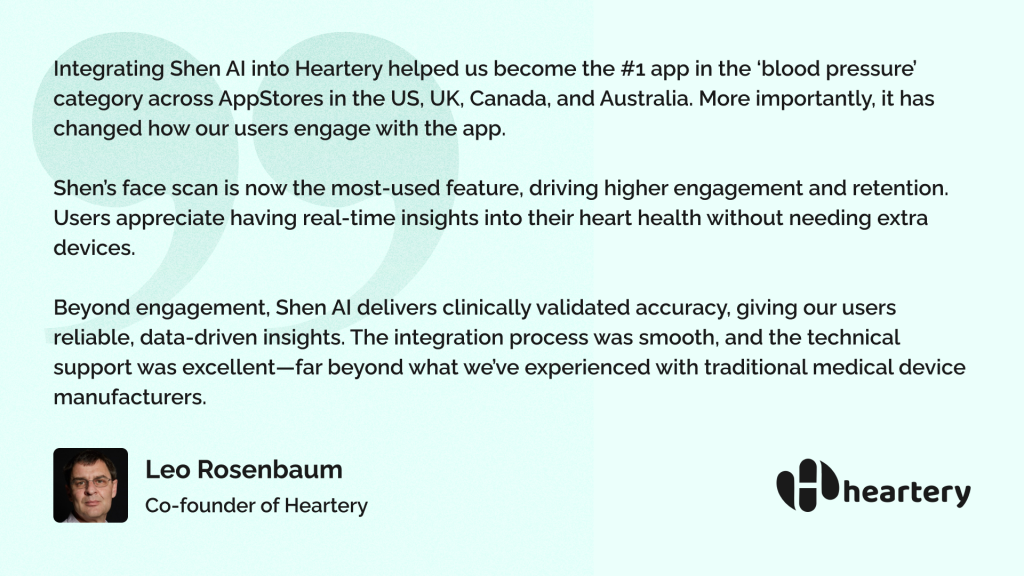 Heartery testimonial