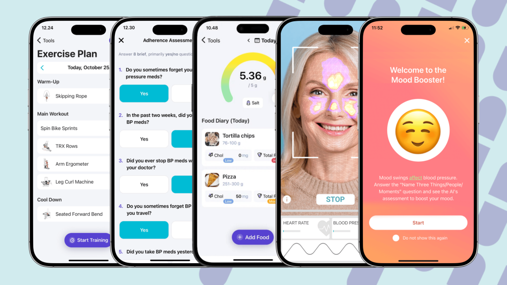 inside the Heartery app